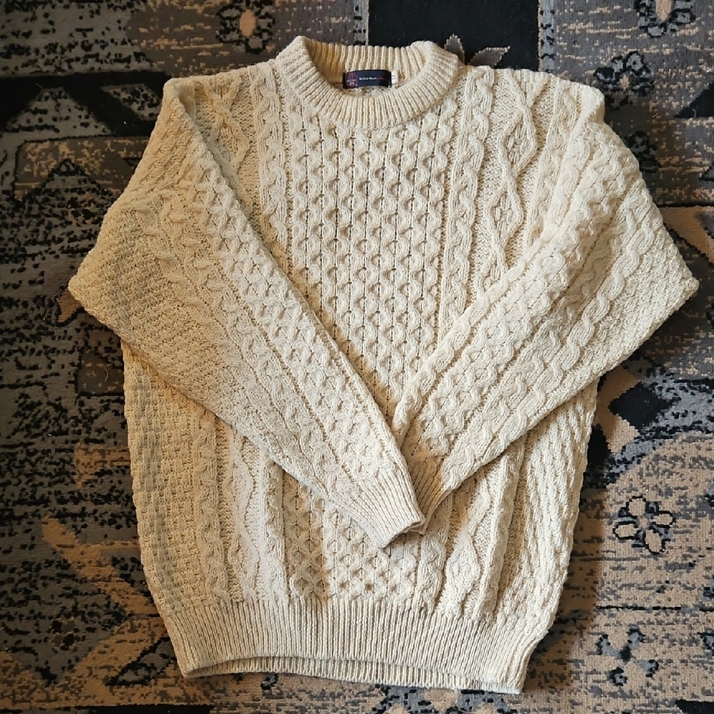 100% Wool Sweater, BritishWool XL